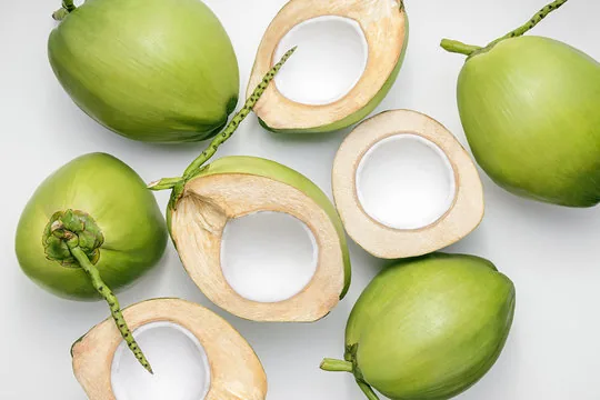 Fresh coconuts